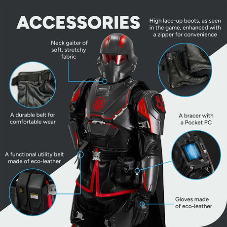 Helldivers 2 Chaosdiver Cosplay Costume