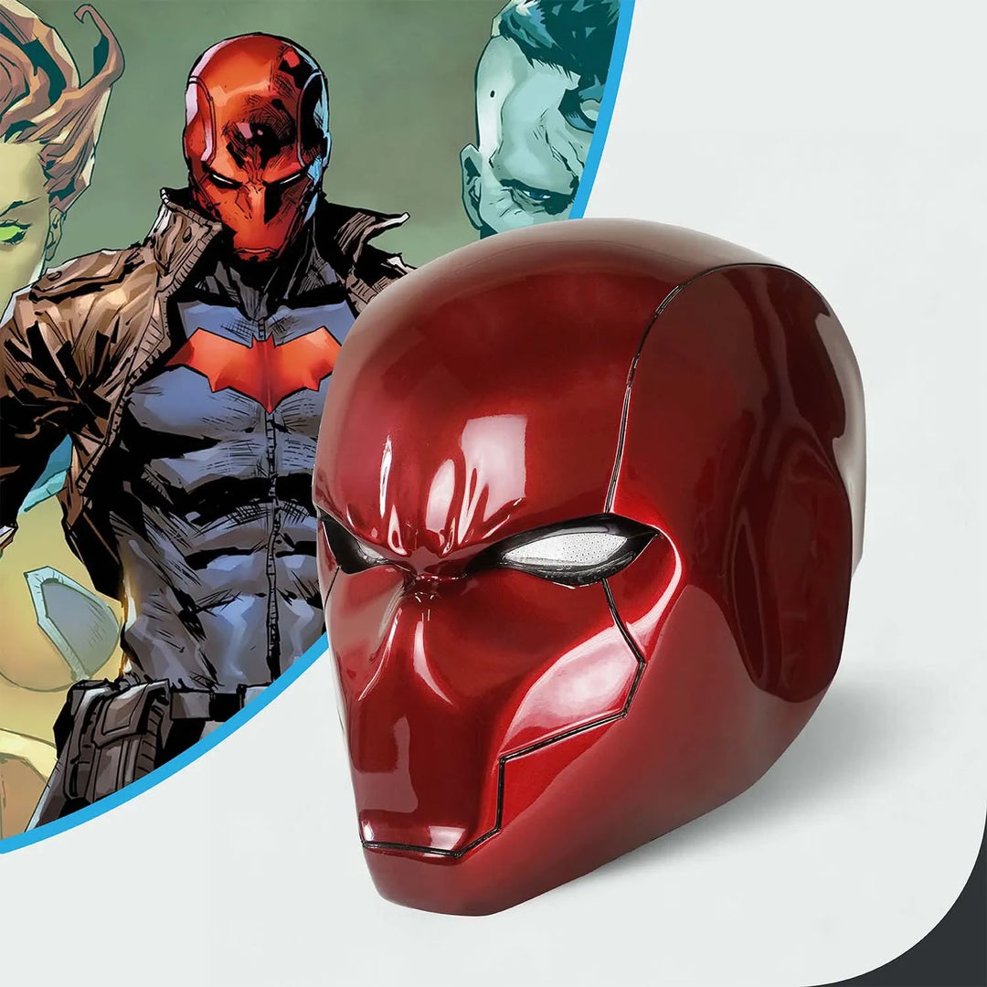 Red Hood Helmet with LED lights