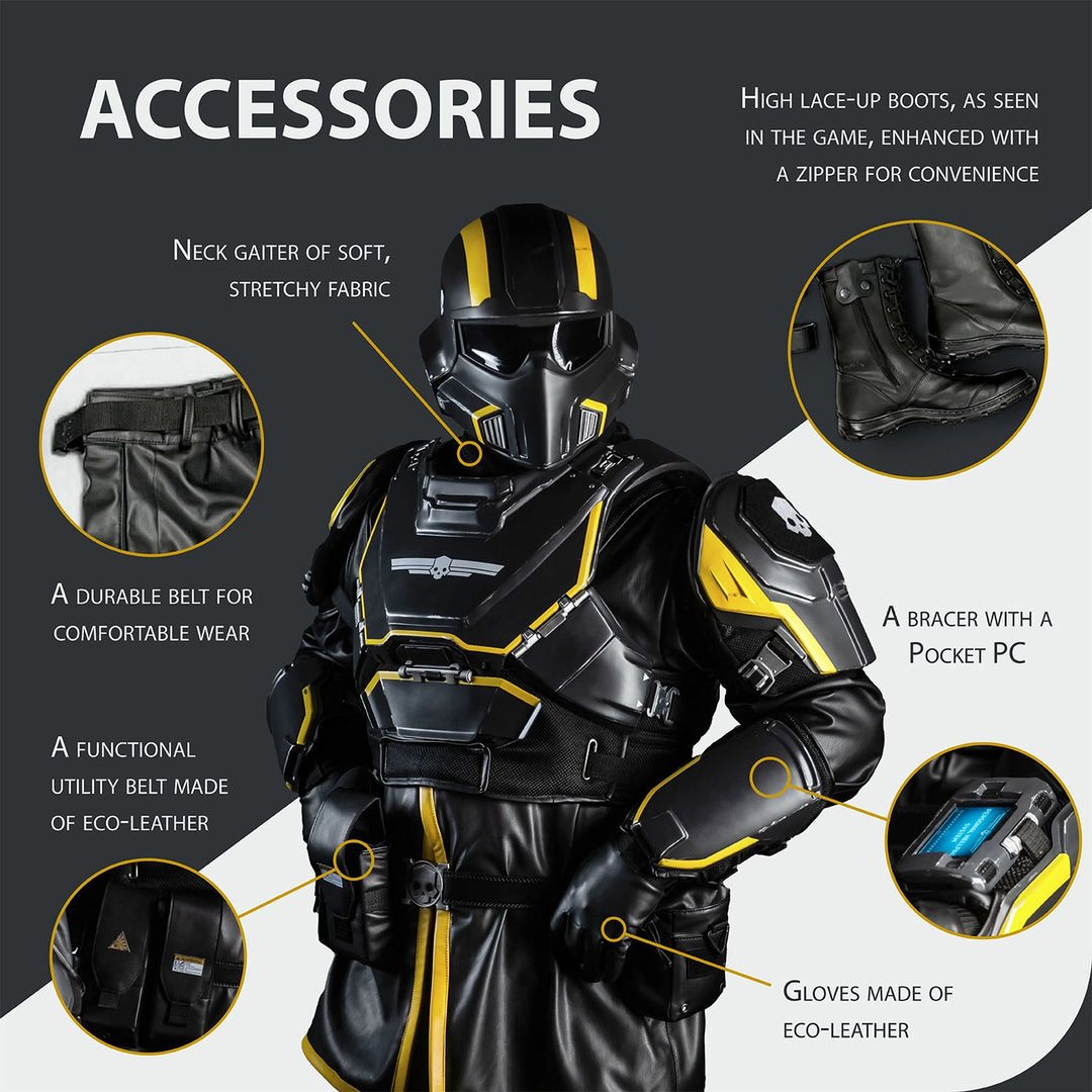 Helldivers 2 B-01 Armor Full Set