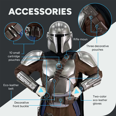 Mandalorian Cosplay Armor Costume