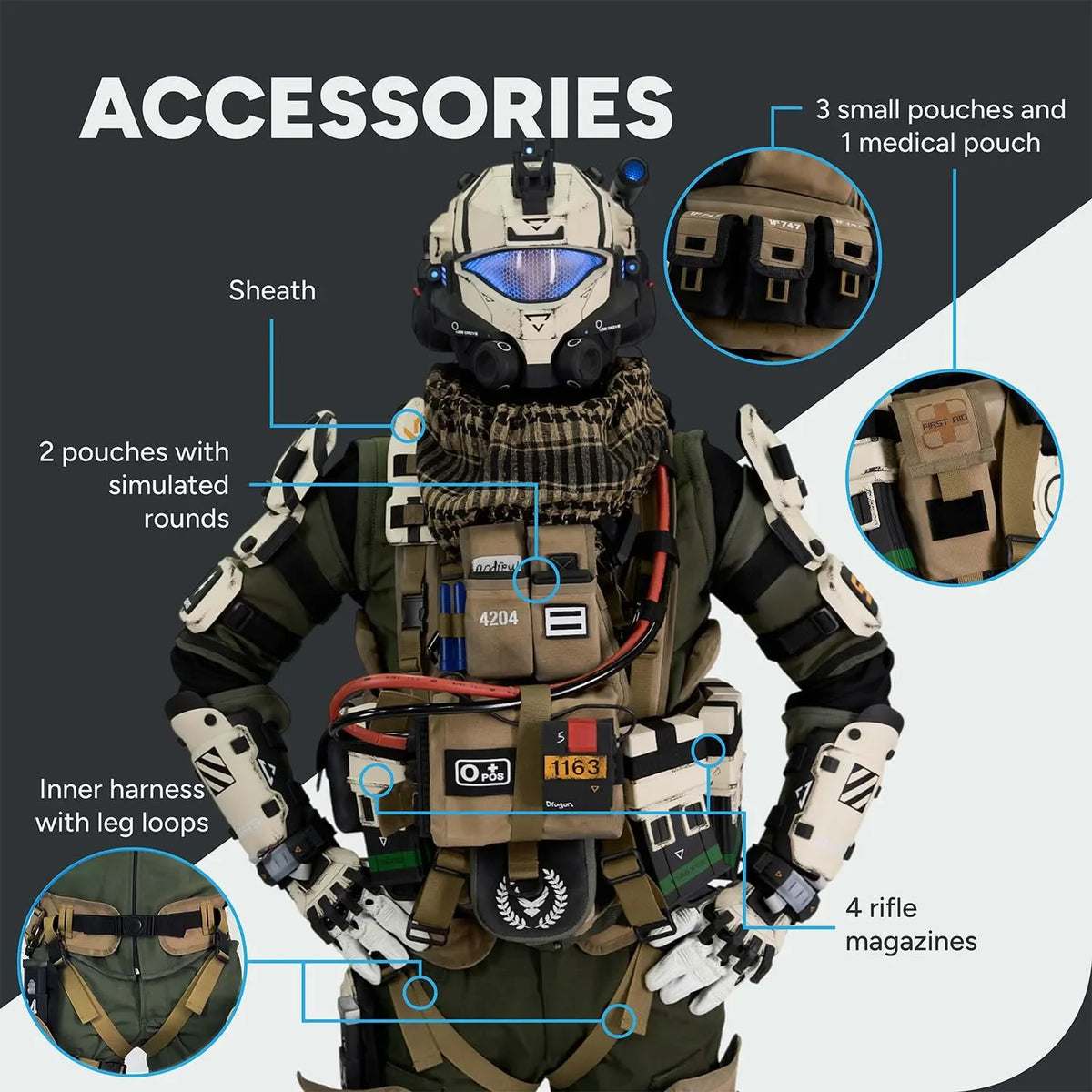 Titanfall 2 Pulse Blade Pilot Costume