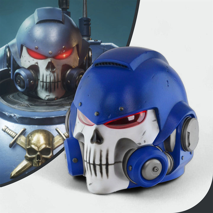 Space Marine Ultramarine Mk X Vanguard Helmet