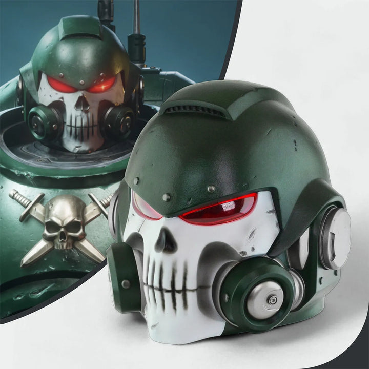 Space Marine Dark Angel Mk X Vanguard Helmet