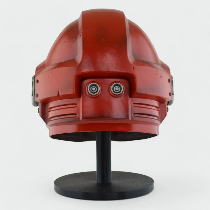 Space Marine Blood Angels Tactical Mk X Helmet with Red Drop