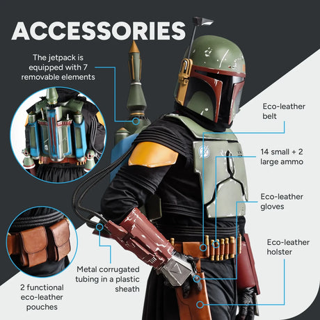 Boba Fett Cosplay Armor Costume