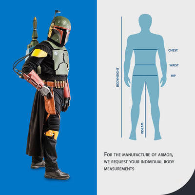 Boba Fett Cosplay Armor From The Book of Boba Fett, Star Wars Series / Star Wars Helmet Cyber Craft