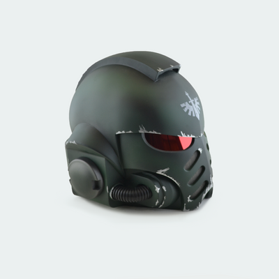 Space Marine Dark Angels Mk X Helmet from Warhammer 40k Old