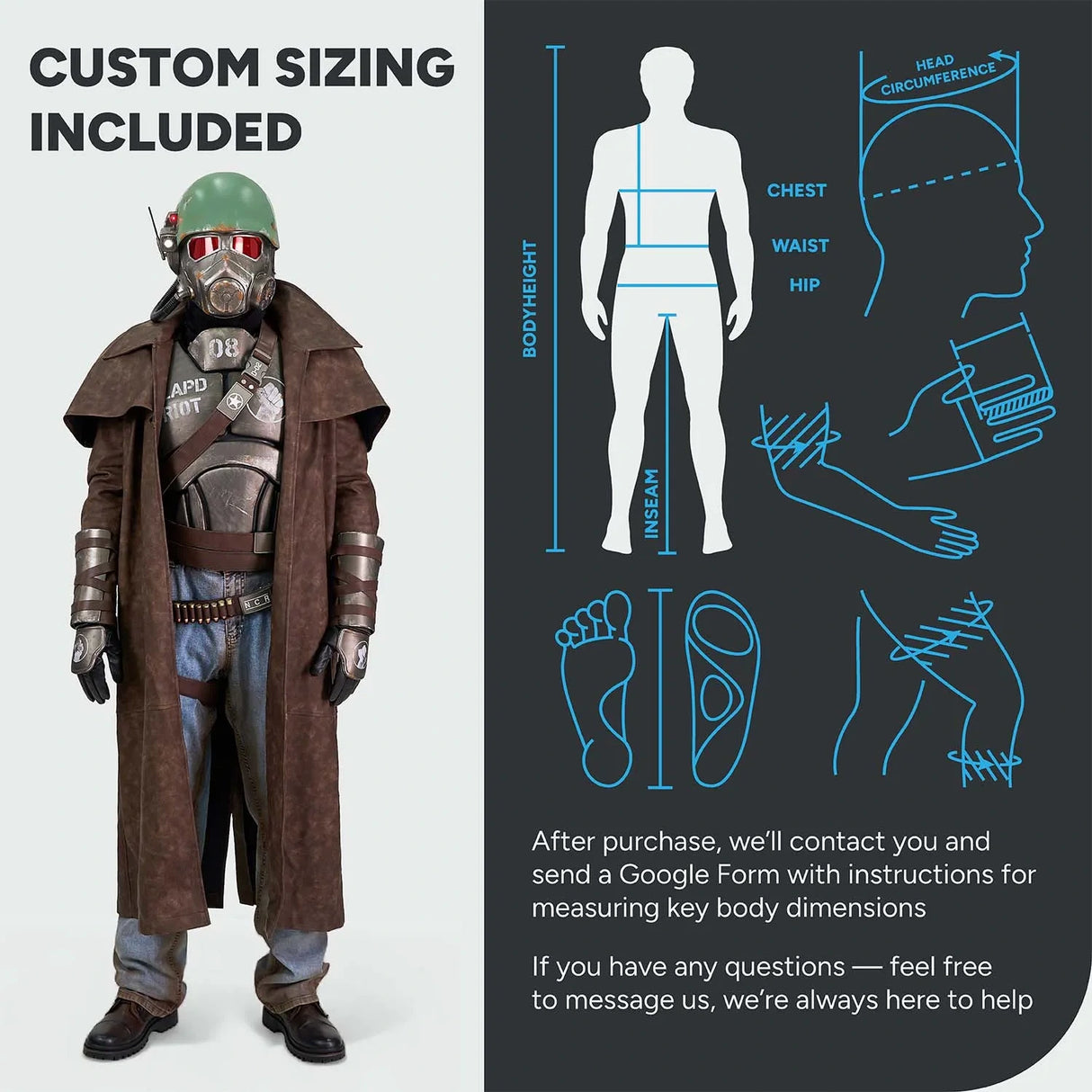 NCR Ranger Cosplay Armor Costume
