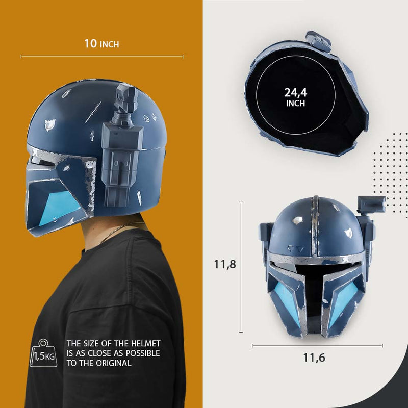 Paz Vizsla Helmet from Star Wars / Cosplay Helmet / The Mandalorian/ Star Wars Helmet Cyber Craft