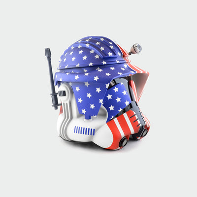 Commander Cody USA Flag Helmet