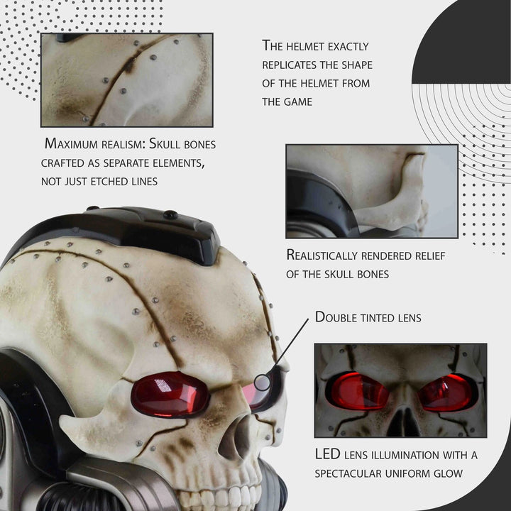 Warhammer Chaplain Helmet From Space Marine 2