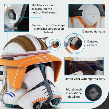 Commander Cody - Weathered Helmet