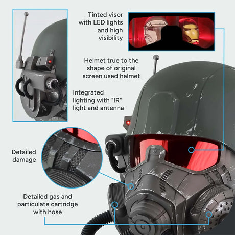 NCR Elite Riot Gear Helmet