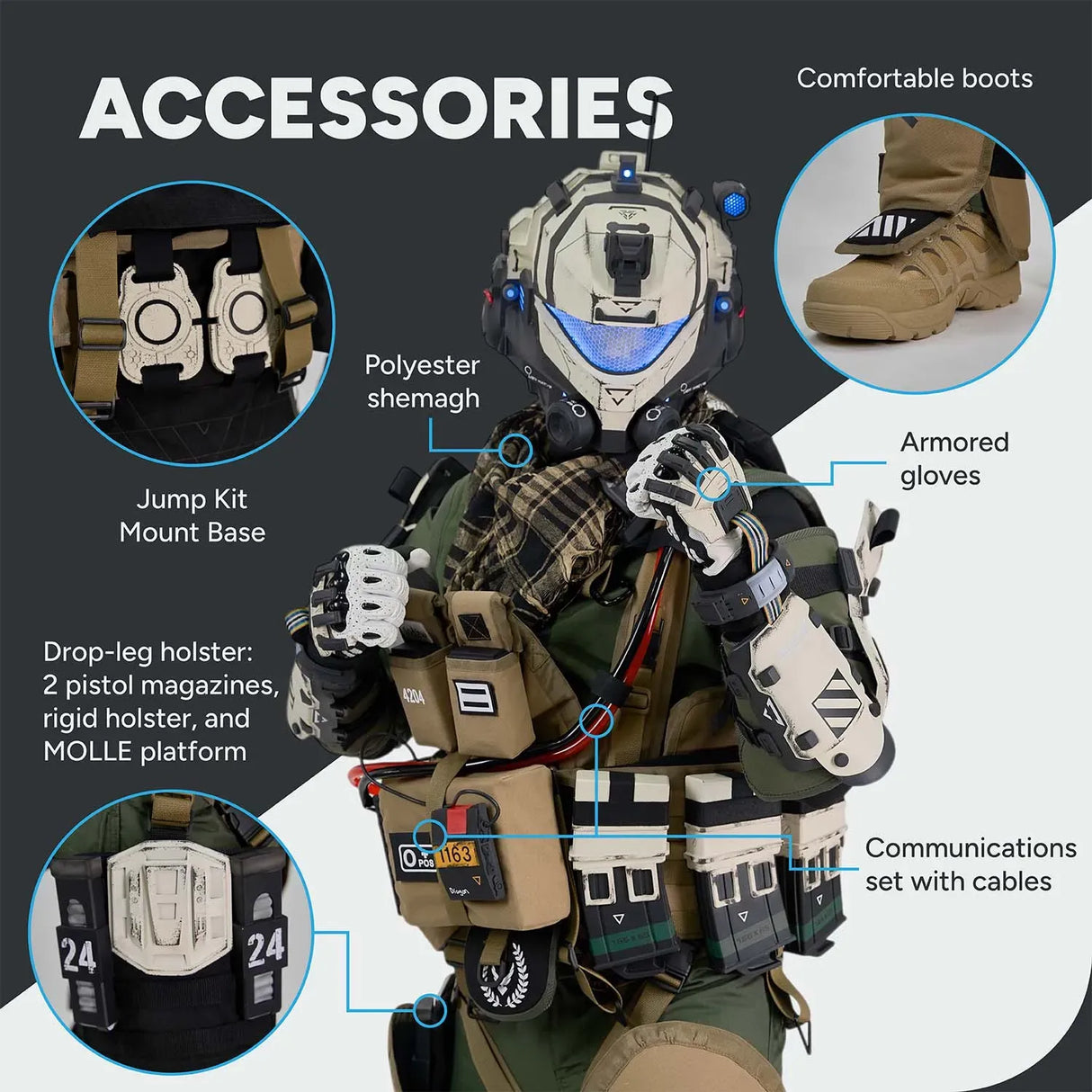 Titanfall 2 Pulse Blade Pilot Costume