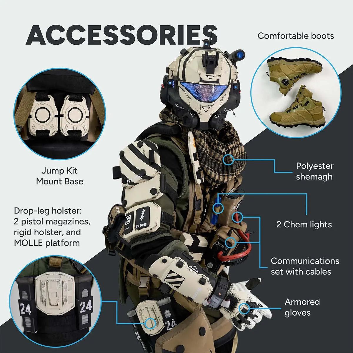 Titanfall 2 Pulse Blade Pilot Costume