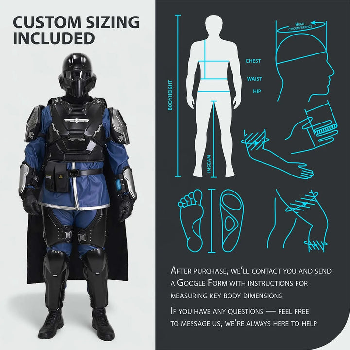 Helldivers 2 B-22 Model Citizen Costume