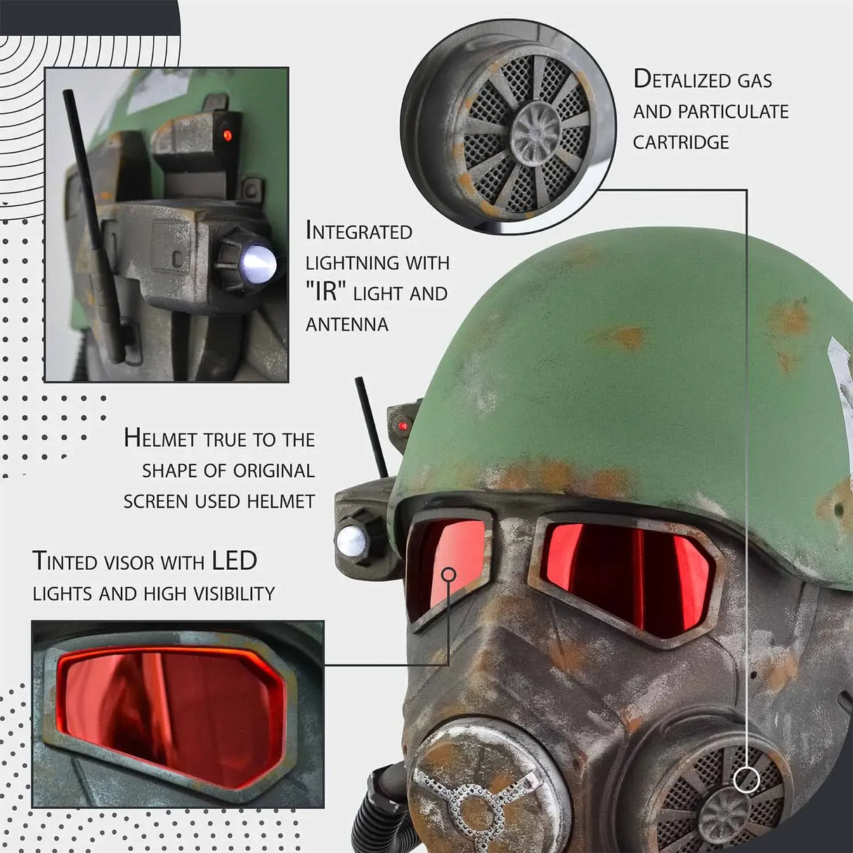 NCR Veteran Ranger - Realistic Helmet