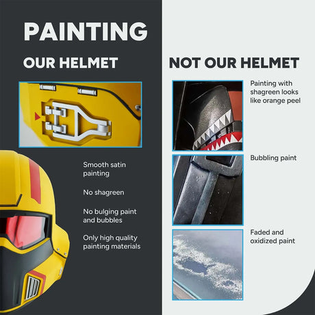 Helldivers 2 B-01 Helmet - Chaosdiver Gold Eagle