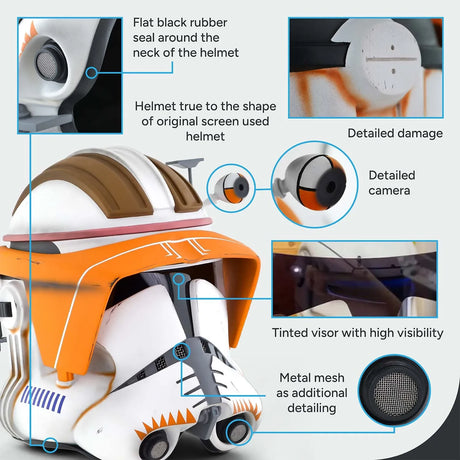 Commander Cody - Weathered Helmet