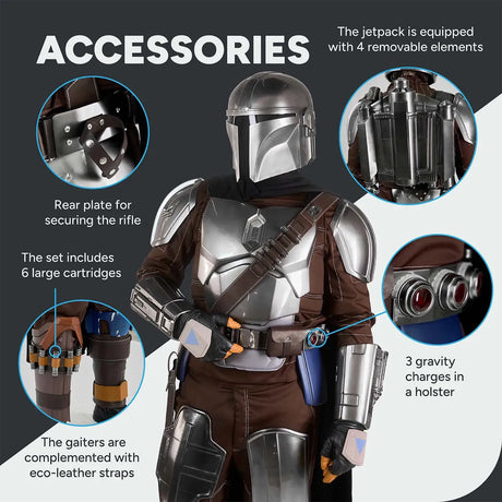 Mandalorian Cosplay Armor Costume