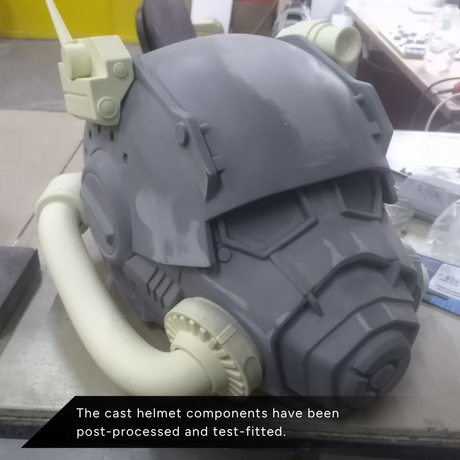 NCR Ranger Power Armor Helmet - Pre Order