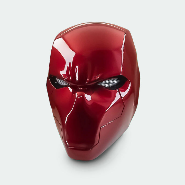 Red Hood Helmet with LED lights