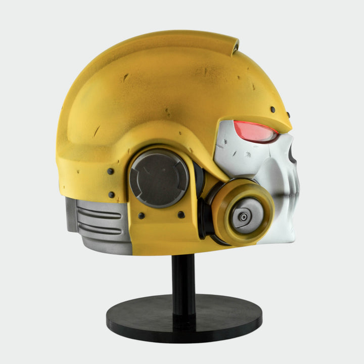 Space Marine Imperial Fists Mk X Vanguard Helmet