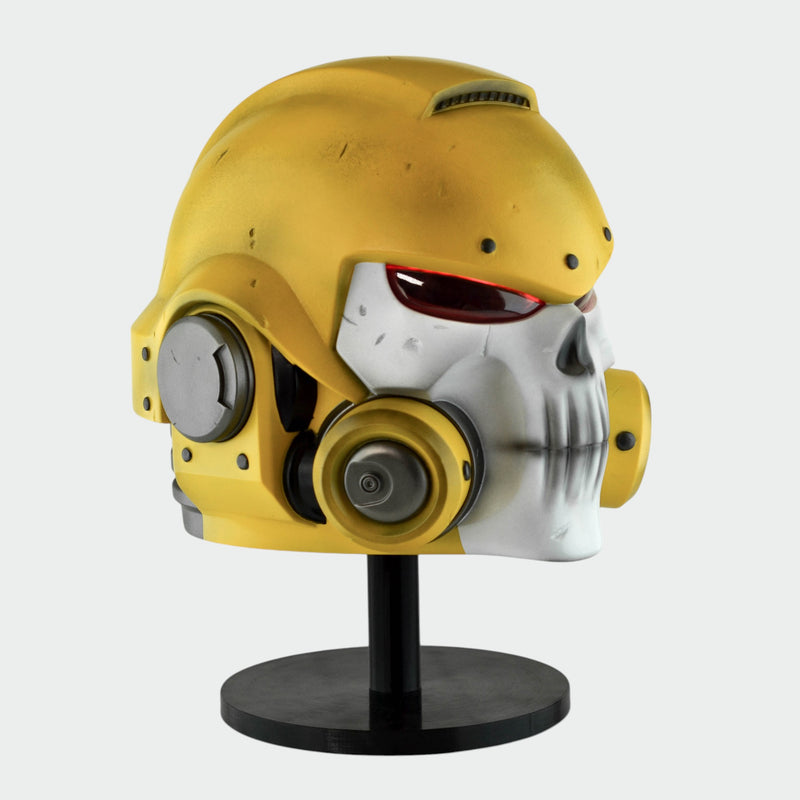 Space Marine Imperial Fists Mk X Vanguard Helmet