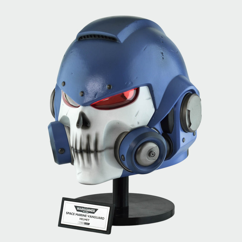 Space Marine Ultramarine Mk X Vanguard Helmet