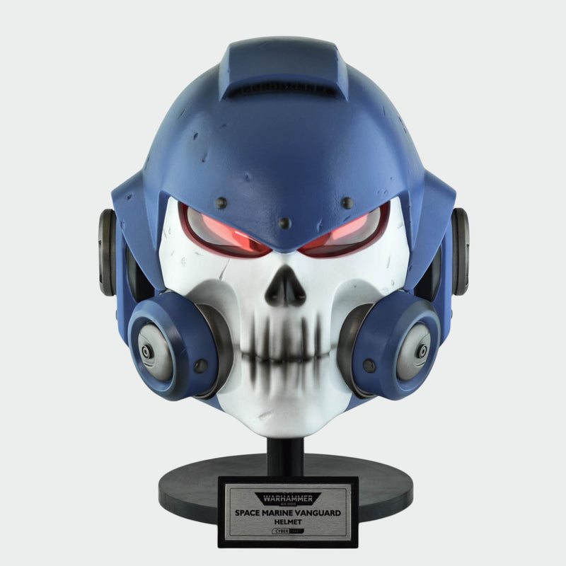 Space Marine Ultramarine Mk X Vanguard Helmet