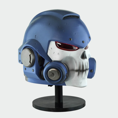 Space Marine Ultramarine Mk X Vanguard Helmet