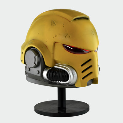 Space Marine Imperial Fists Mk X Tactical Helmet