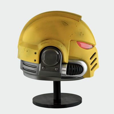 Space Marine Imperial Fists Mk X Tactical Helmet