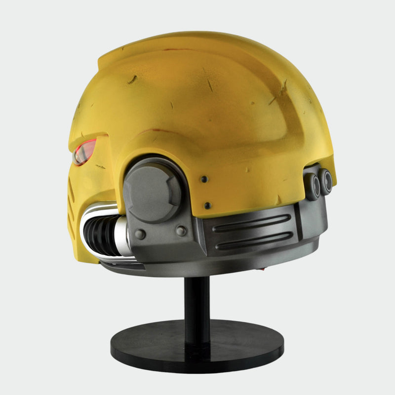 Space Marine Imperial Fists Mk X Tactical Helmet