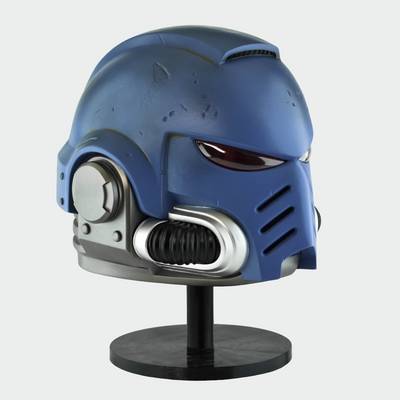 Space Marine Ultramarines Mk X Tactical Helmet