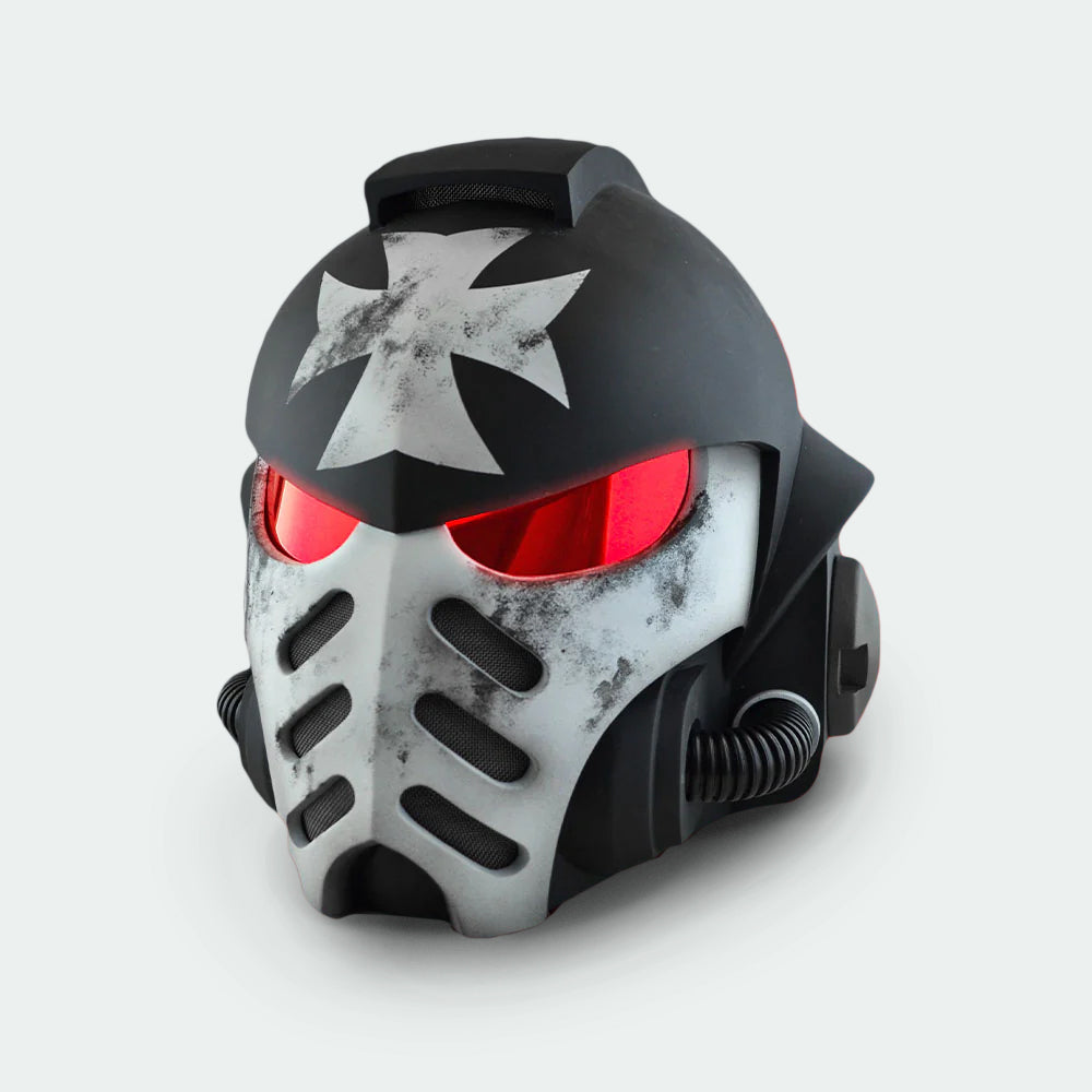 Space Marine Black Templars Mk X Helmet from Warhammer 40k