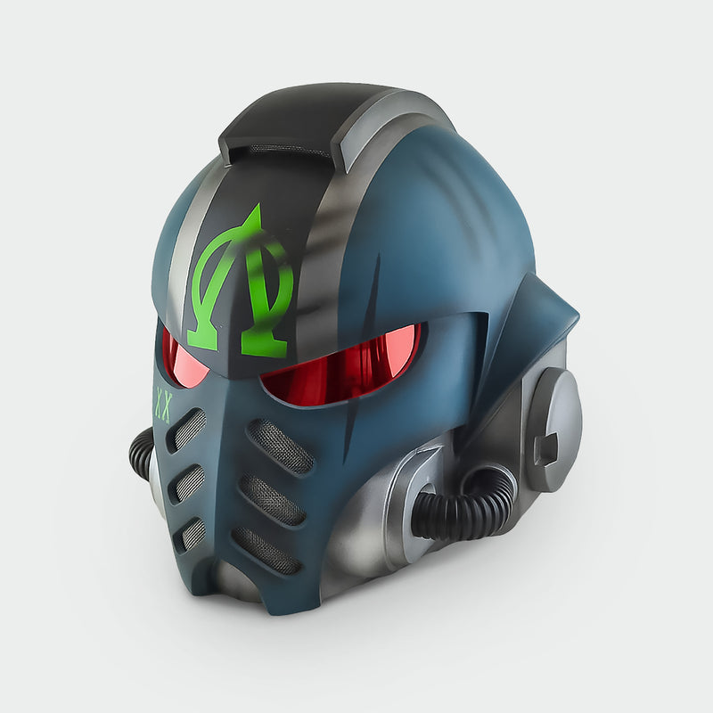 Space Marine Alpha Legion Mk X Helmet from Warhammer 40k