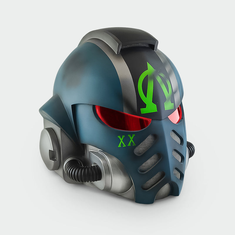 Space Marine Alpha Legion Mk X Helmet from Warhammer 40k