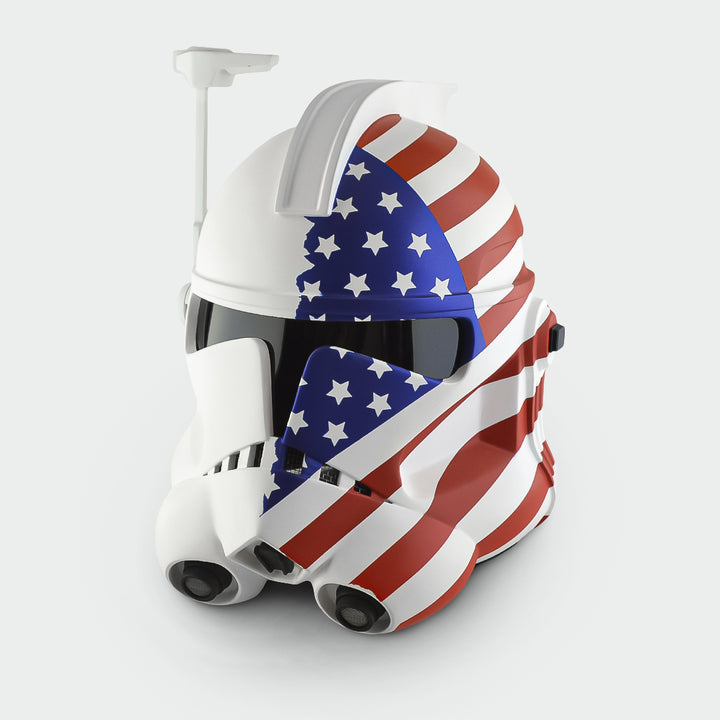 Arc Trooper USA Flag Helmet - Clean