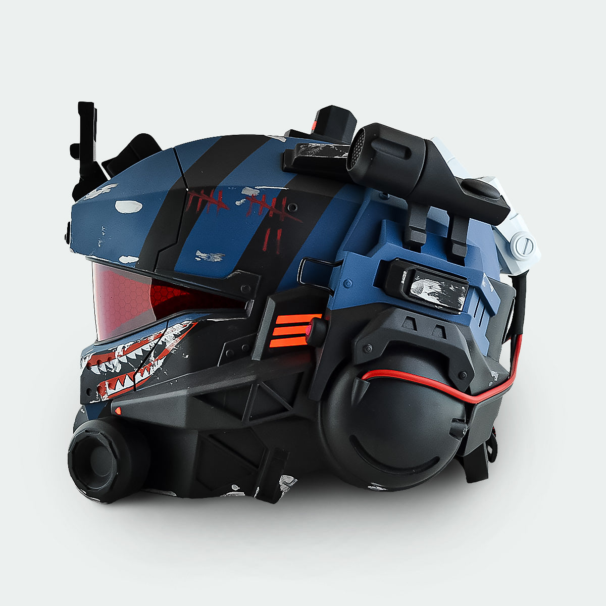 Titanfall 2 Pulse Blade Pilot Helmet - Shark Blue – Cyber Craft