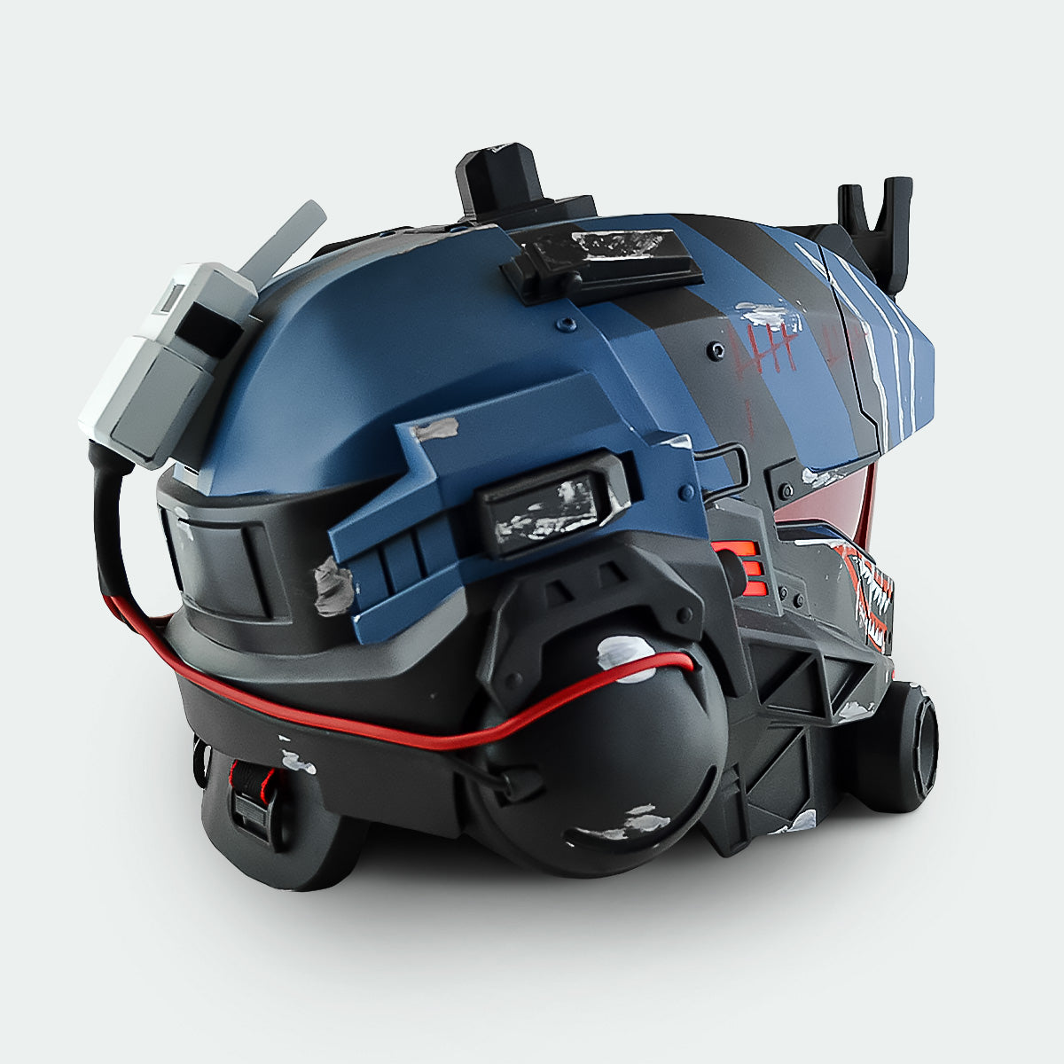 Titanfall 2 Pulse Blade Pilot Helmet - Shark Blue – Cyber Craft