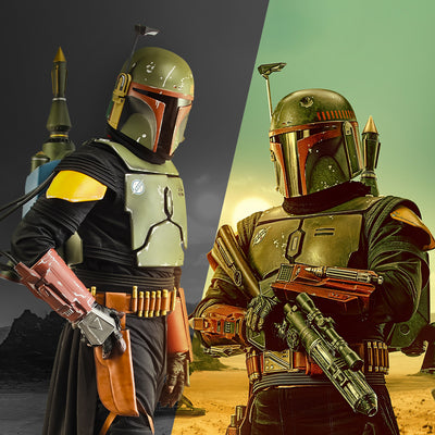 Boba Fett Cosplay FULL Armor with Jetpack & Helmet