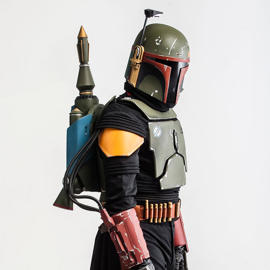 Boba Fett knee armor offers kit mandalorian prop cosplay