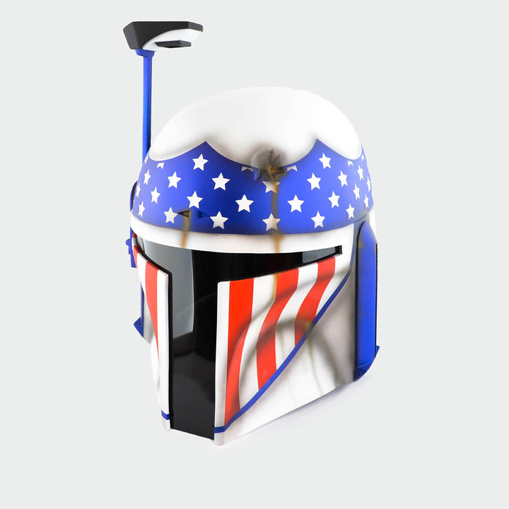 Boba Fett USA Flag Helmet