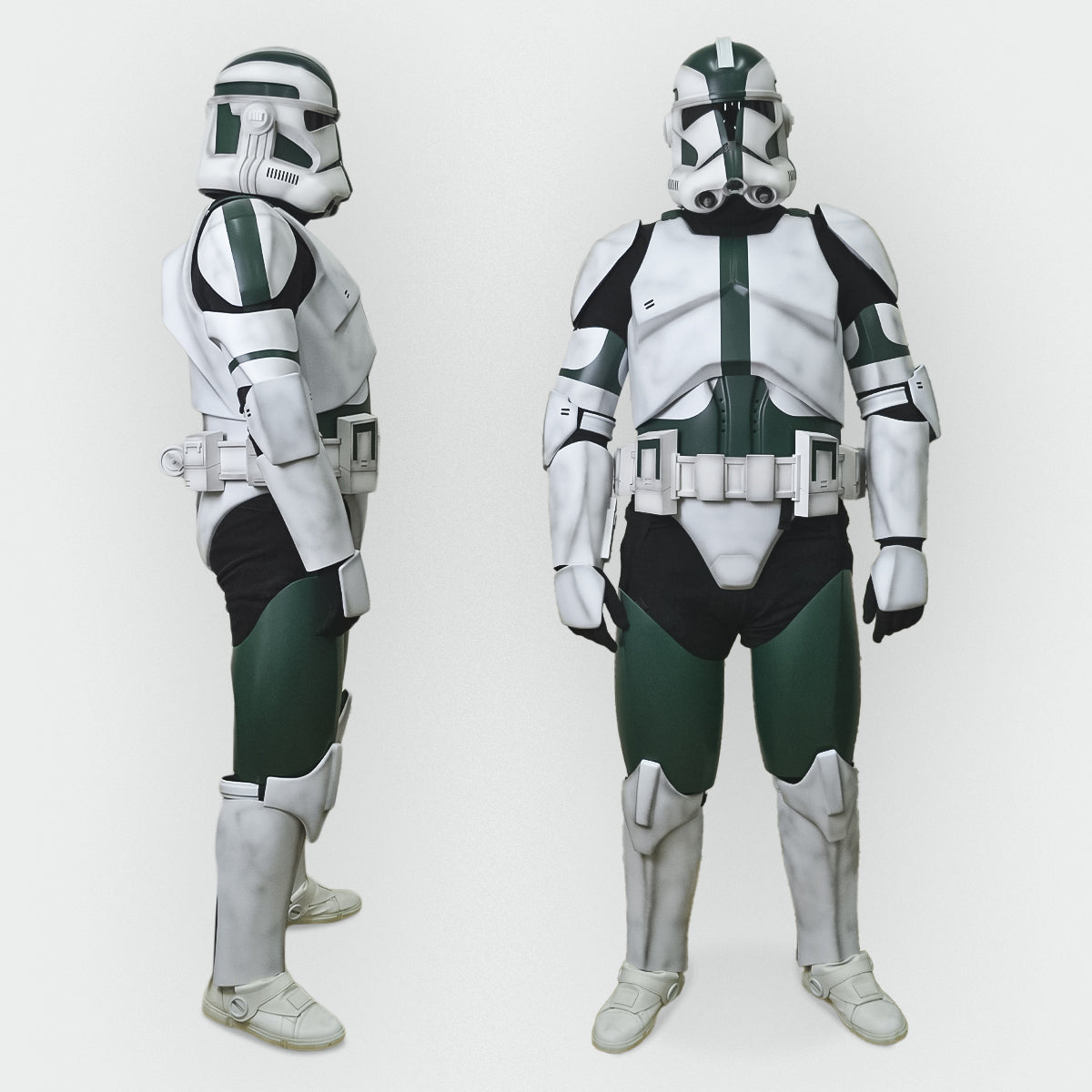 Clone 2 Green Cosplay Armor Costume