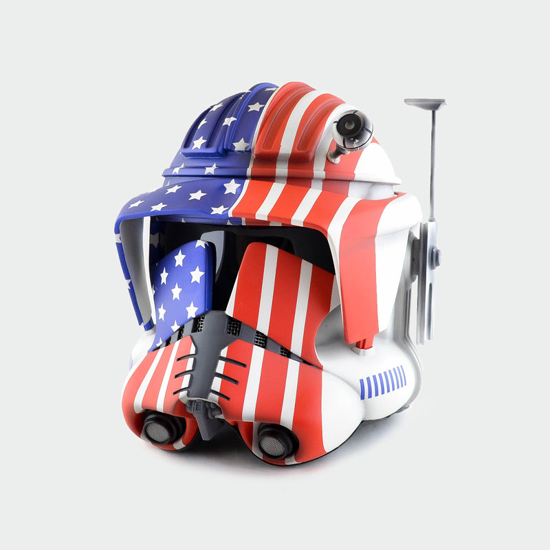 Commander Cody USA Flag Helmet