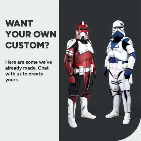 Commander Thorn Clone Trooper Cosplay Armor Costume