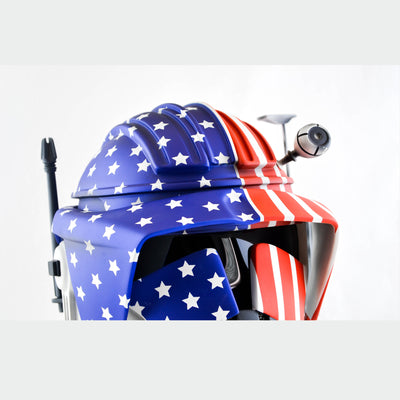 Commander Cody USA Flag Helmet