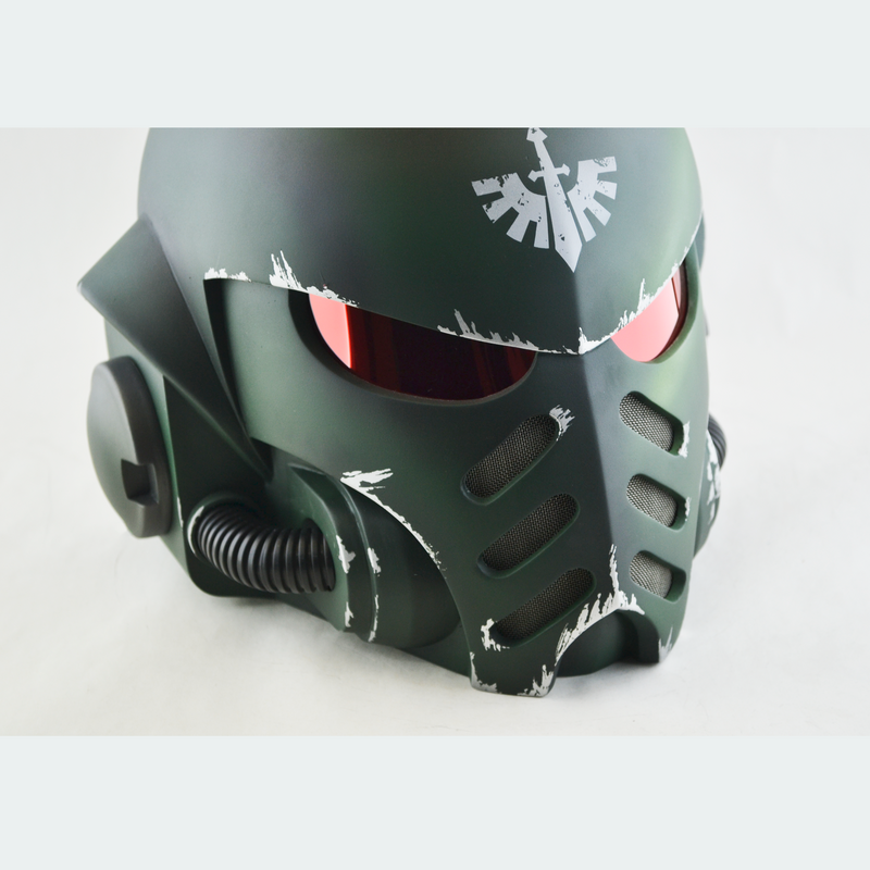 Space Marine Dark Angels Mk X Helmet from Warhammer 40k Old