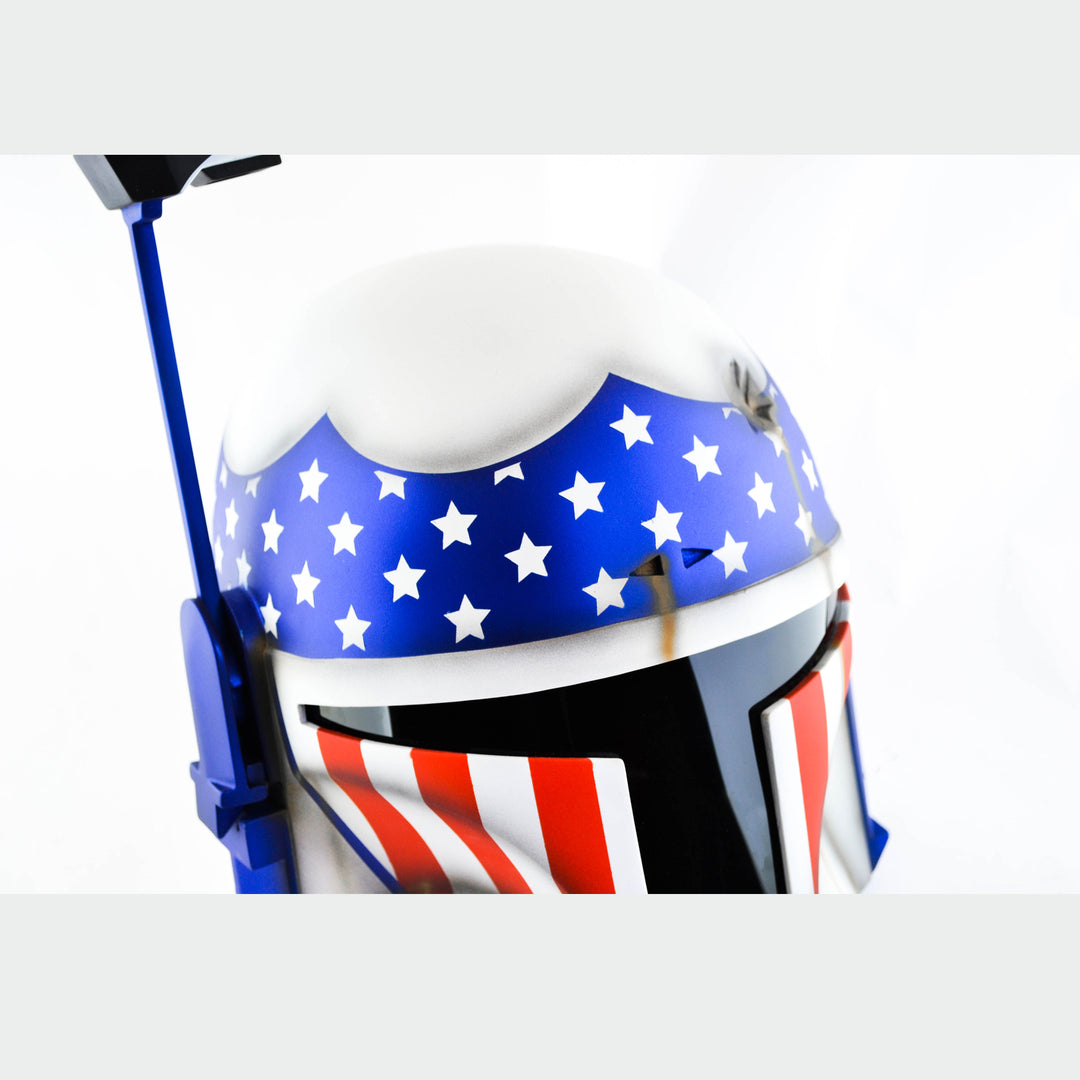 Boba Fett USA Flag Helmet